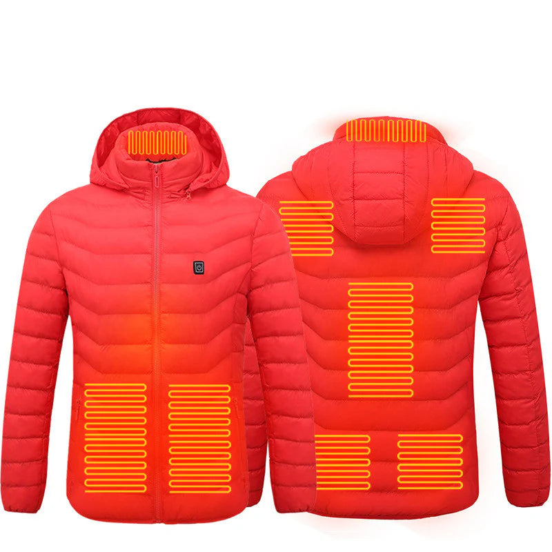 Stay Warm and Stylish This Winter with Our New USB Heated Jacket for Men – Comfortable Thermal Clothing for Outdoor Adventures