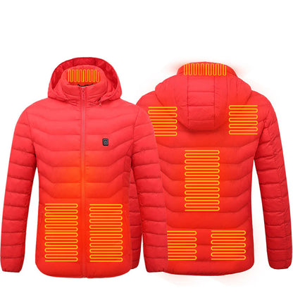 Stay Warm and Stylish This Winter with Our New USB Heated Jacket for Men – Comfortable Thermal Clothing for Outdoor Adventures