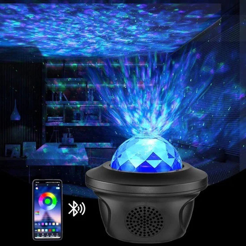 Transform Your Space with the Creative Astronaut Galaxy Starry Sky Projector Nightlight - USB Atmosphere Bedroom Table Lamp