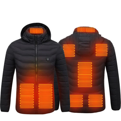 Stay Warm and Stylish This Winter with Our New USB Heated Jacket for Men – Comfortable Thermal Clothing for Outdoor Adventures