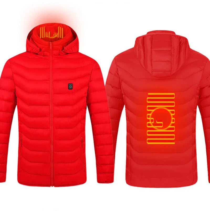 Stay Warm and Stylish This Winter with Our New USB Heated Jacket for Men – Comfortable Thermal Clothing for Outdoor Adventures