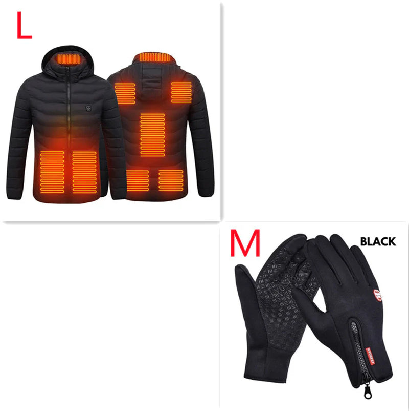 Stay Warm and Stylish This Winter with Our New USB Heated Jacket for Men – Comfortable Thermal Clothing for Outdoor Adventures
