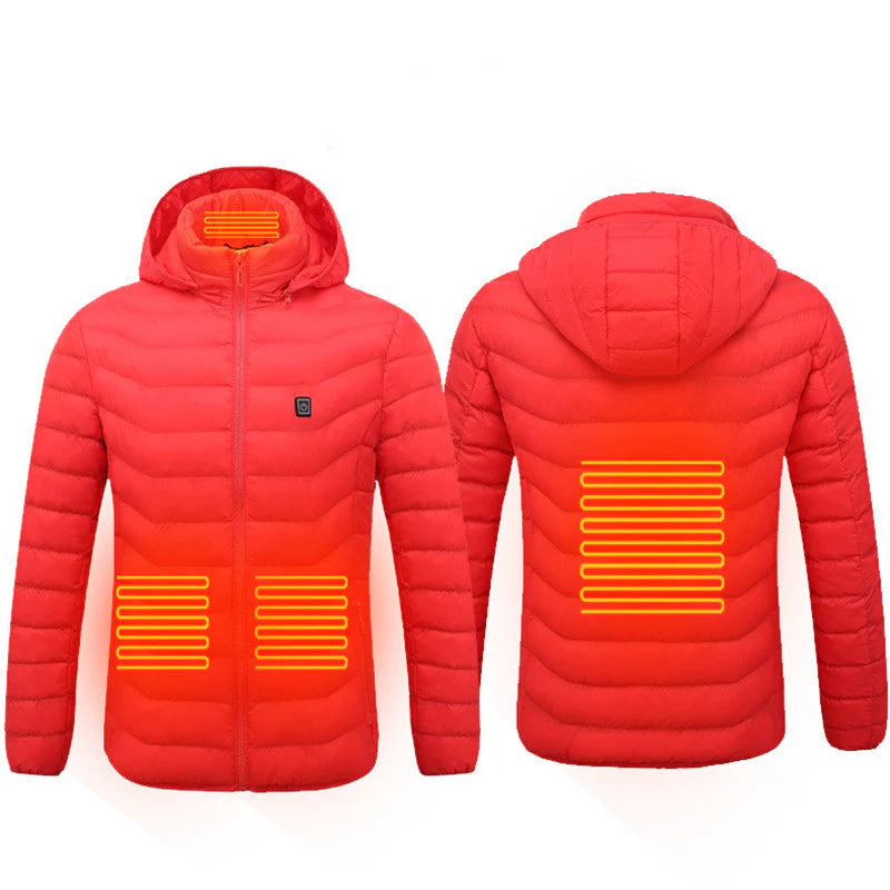 Stay Warm and Stylish This Winter with Our New USB Heated Jacket for Men – Comfortable Thermal Clothing for Outdoor Adventures